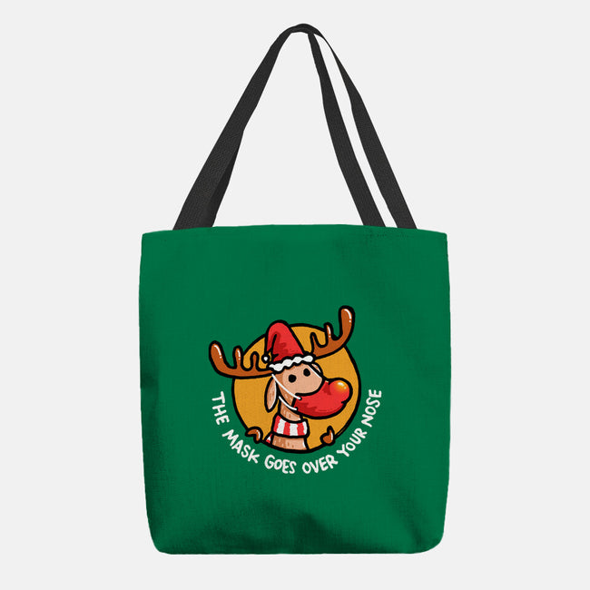 The Mask Goes Over Your Nose-none basic tote-Wenceslao A Romero