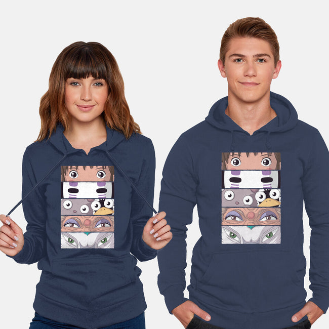 Spirited Eyes-unisex pullover sweatshirt-danielmorris1993