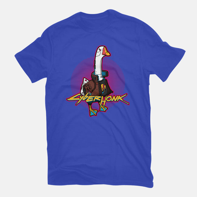 Cyberhonk-womens basic tee-theteenosaur