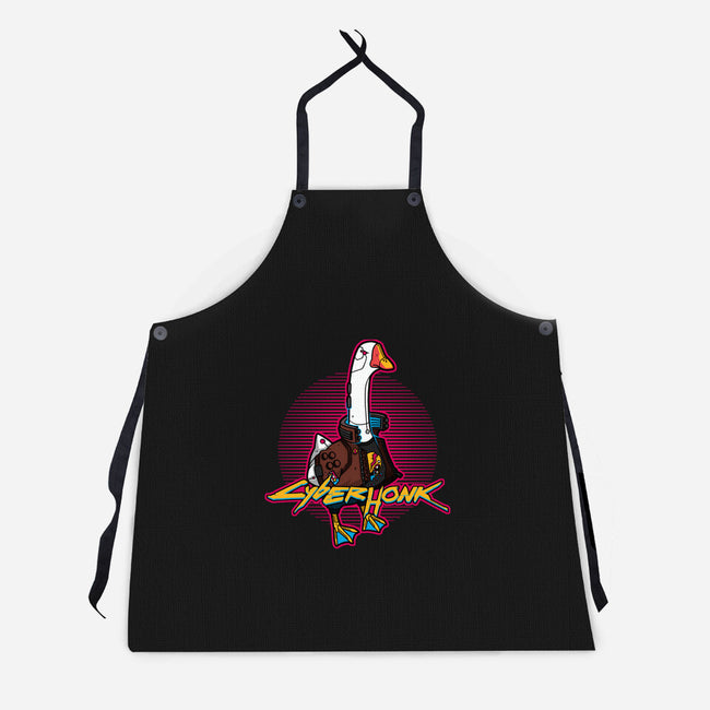 Cyberhonk-unisex kitchen apron-theteenosaur