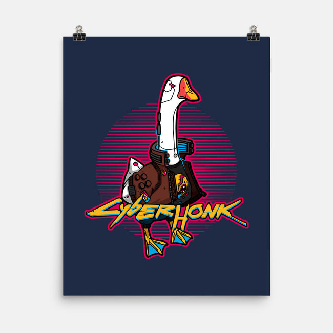Cyberhonk-none matte poster-theteenosaur