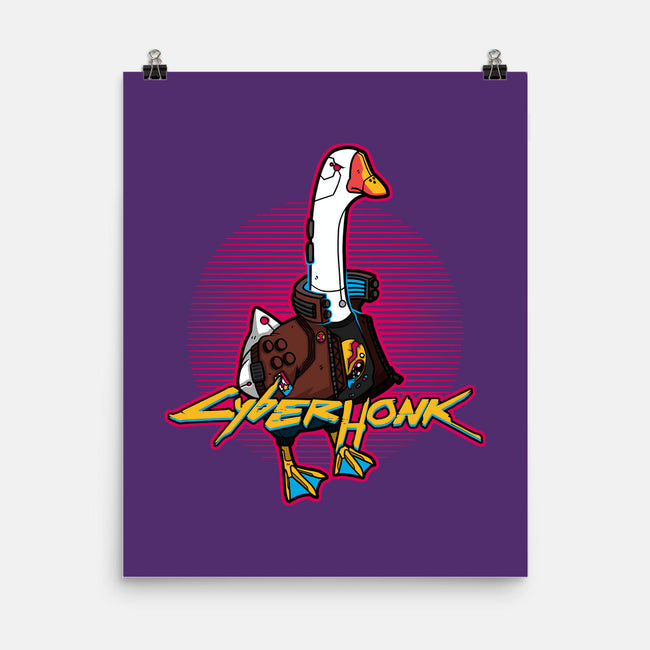 Cyberhonk-none matte poster-theteenosaur