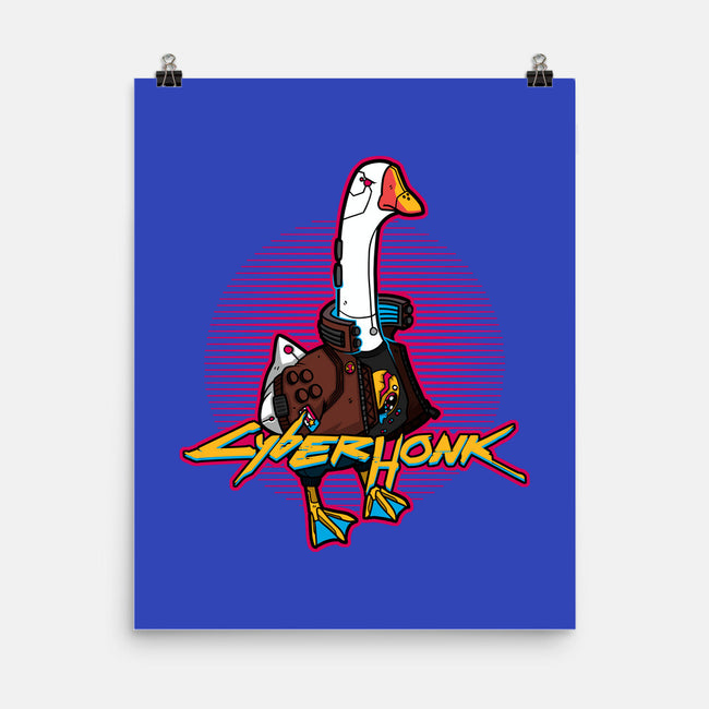 Cyberhonk-none matte poster-theteenosaur