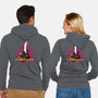 Cyberhonk-unisex zip-up sweatshirt-theteenosaur