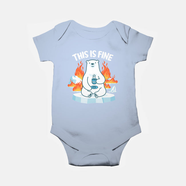 This is Fine-baby basic onesie-CoD Designs