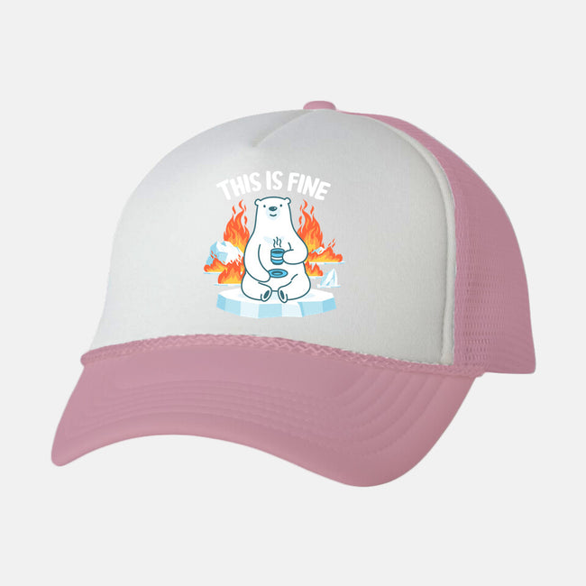 This is Fine-unisex trucker hat-CoD Designs