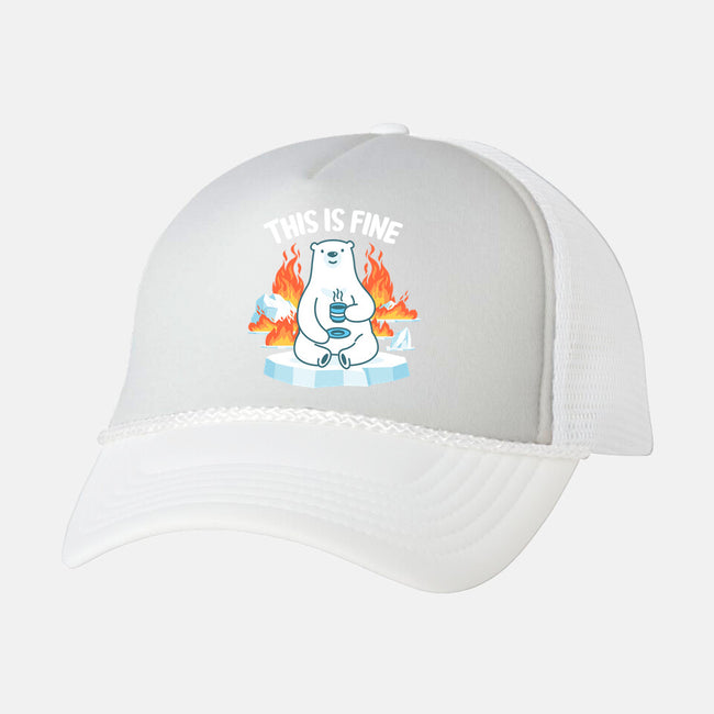This is Fine-unisex trucker hat-CoD Designs