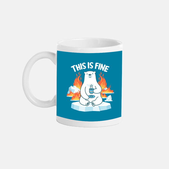 This is Fine-none glossy mug-CoD Designs