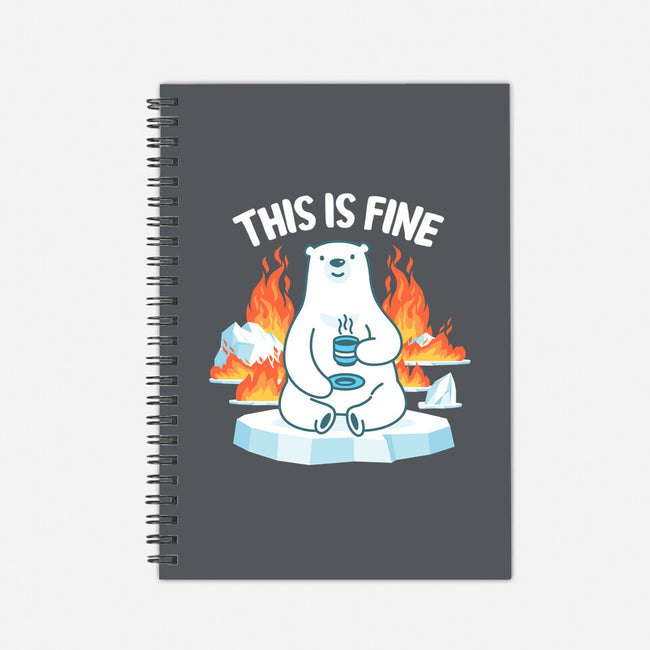 This is Fine-none dot grid notebook-CoD Designs