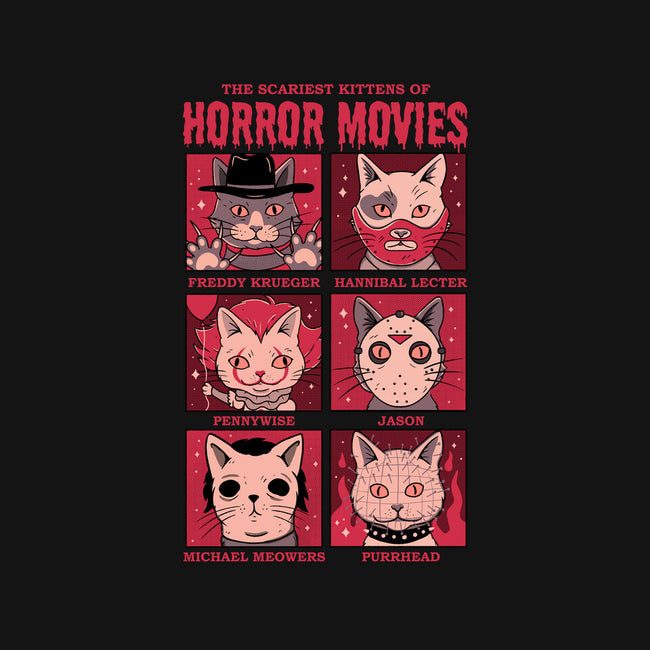 Horror Movies-none removable cover w insert throw pillow-Thiago Correa