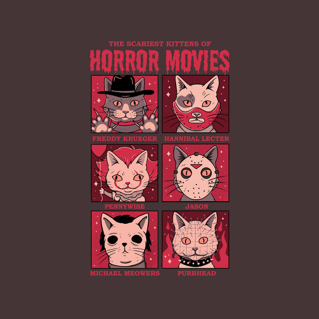 Horror Movies-none removable cover w insert throw pillow-Thiago Correa