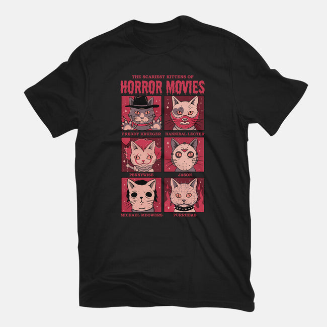 Horror Movies-womens basic tee-Thiago Correa