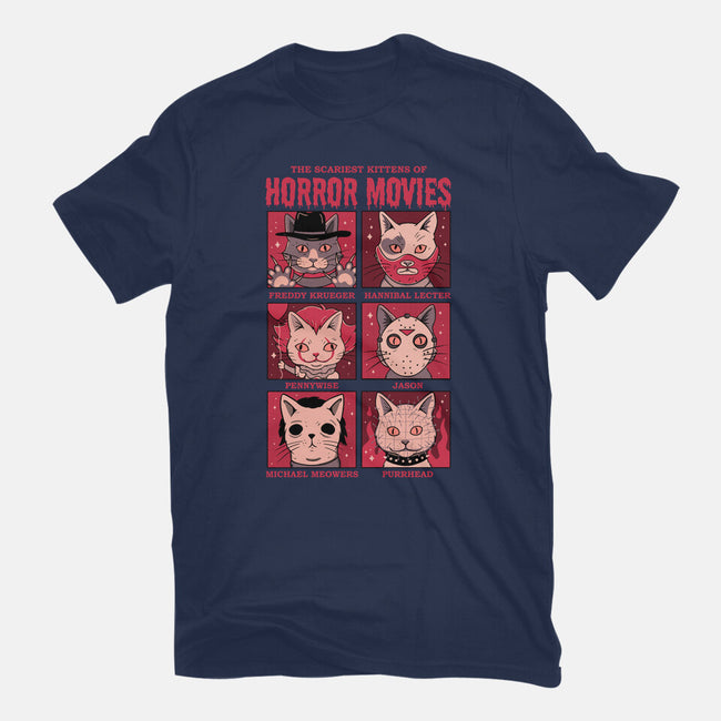 Horror Movies-womens fitted tee-Thiago Correa