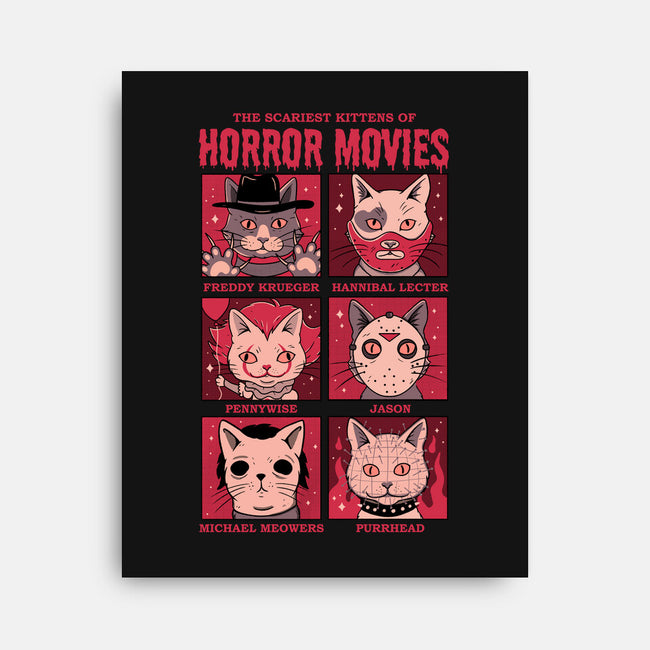 Horror Movies-none stretched canvas-Thiago Correa