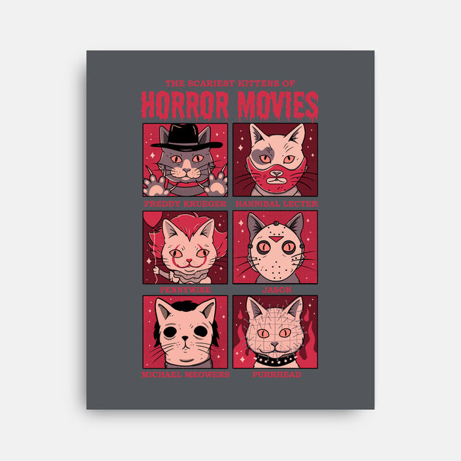 Horror Movies-none stretched canvas-Thiago Correa