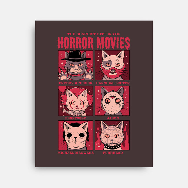 Horror Movies-none stretched canvas-Thiago Correa