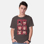 Horror Movies-mens basic tee-Thiago Correa