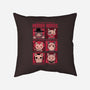 Horror Movies-none removable cover w insert throw pillow-Thiago Correa