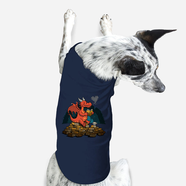Book Cave-dog basic pet tank-spiritgreen