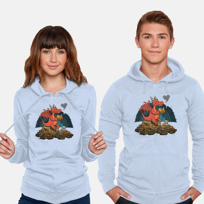 Book Cave-unisex pullover sweatshirt-spiritgreen