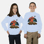 Book Cave-youth crew neck sweatshirt-spiritgreen
