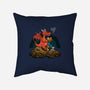 Book Cave-none removable cover w insert throw pillow-spiritgreen