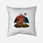 Book Cave-none removable cover w insert throw pillow-spiritgreen