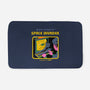 Space Invader-none memory foam bath mat-Mathiole