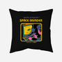 Space Invader-none removable cover w insert throw pillow-Mathiole