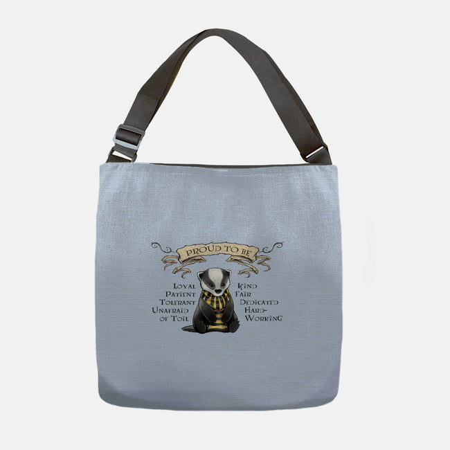 Proud To Be-none adjustable tote-Yunuyei