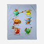 RPG Dice Party-none fleece blanket-andremuller.art