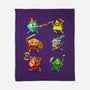 RPG Dice Party-none fleece blanket-andremuller.art