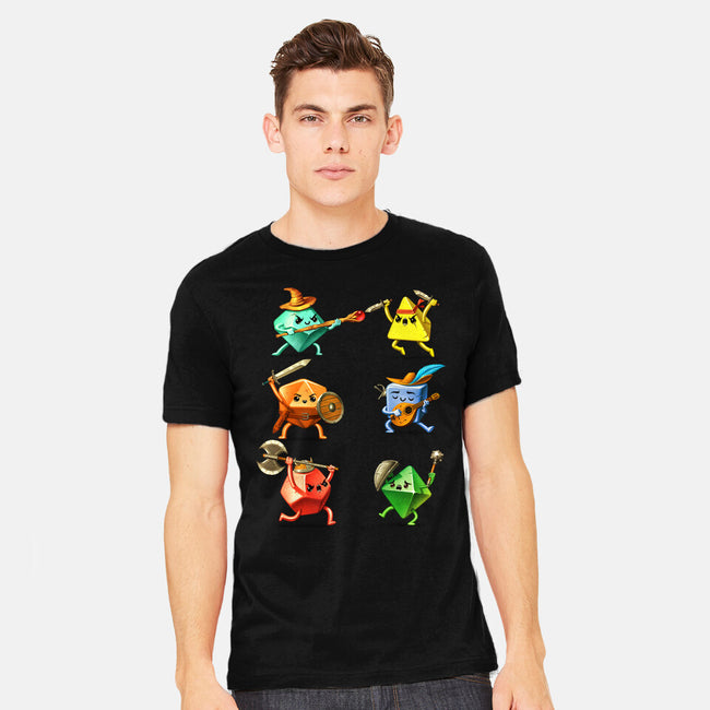 RPG Dice Party-mens heavyweight tee-andremuller.art