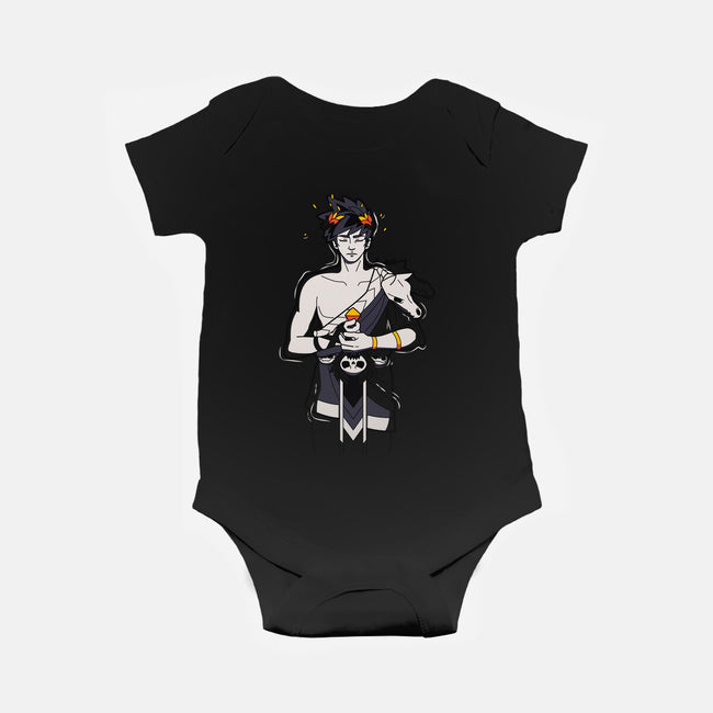 Pool Of Styx-baby basic onesie-Domii