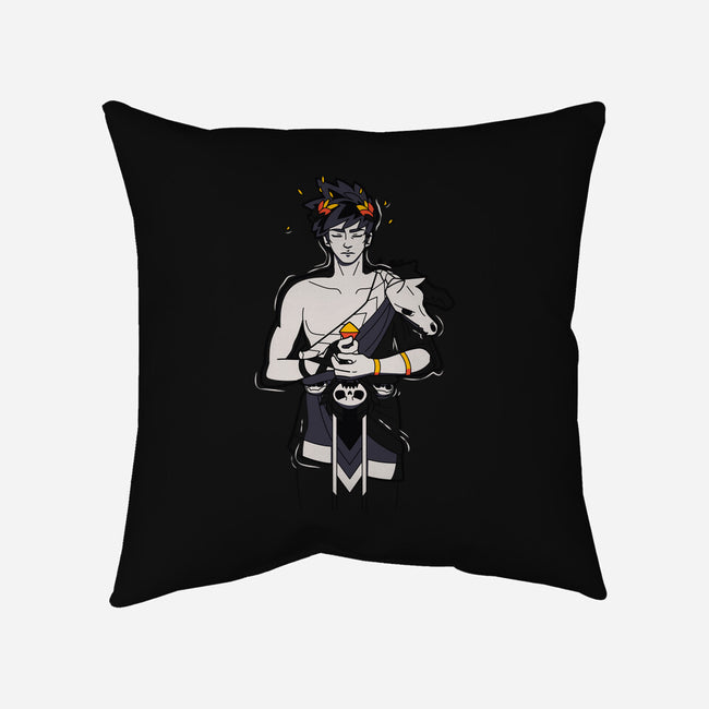 Pool Of Styx-none removable cover w insert throw pillow-Domii
