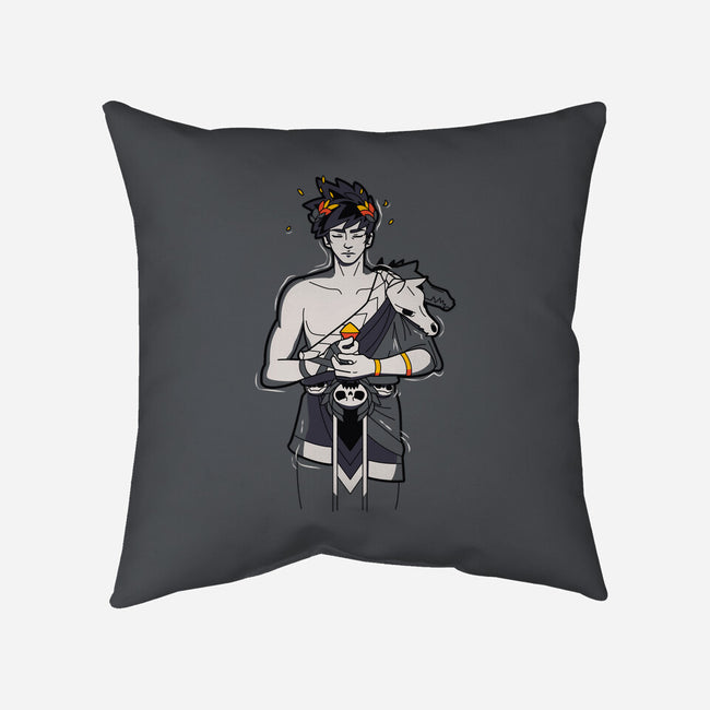 Pool Of Styx-none removable cover w insert throw pillow-Domii