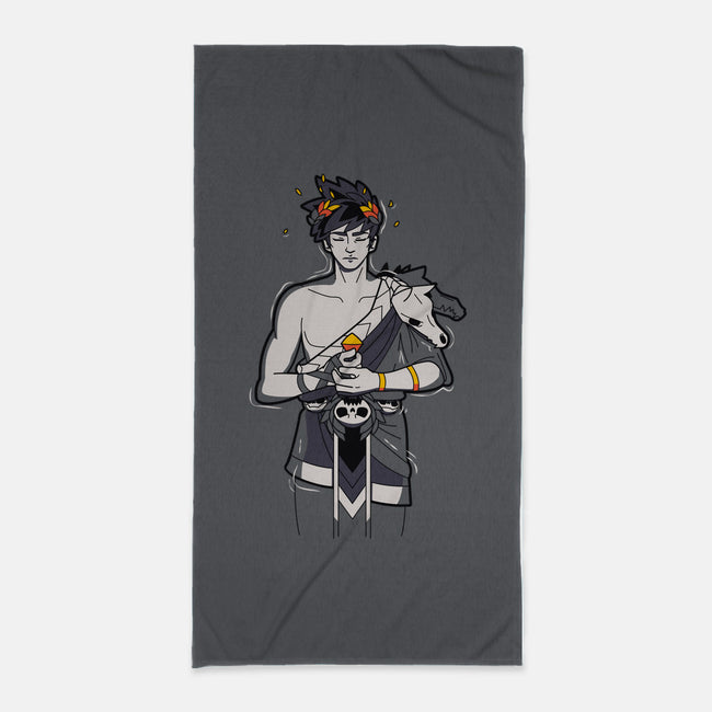 Pool Of Styx-none beach towel-Domii