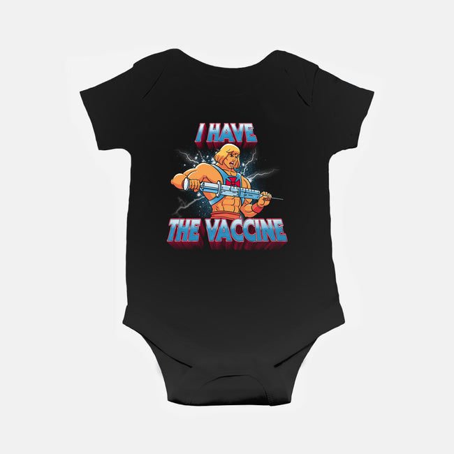 I Have The Vaccine-baby basic onesie-teesgeex