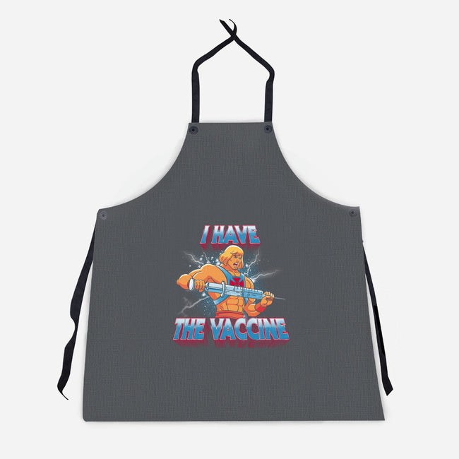 I Have The Vaccine-unisex kitchen apron-teesgeex