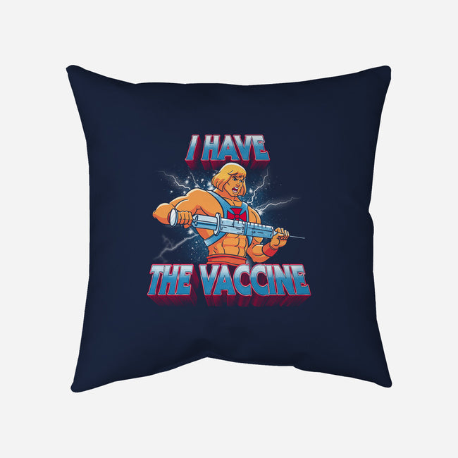 I Have The Vaccine-none removable cover w insert throw pillow-teesgeex