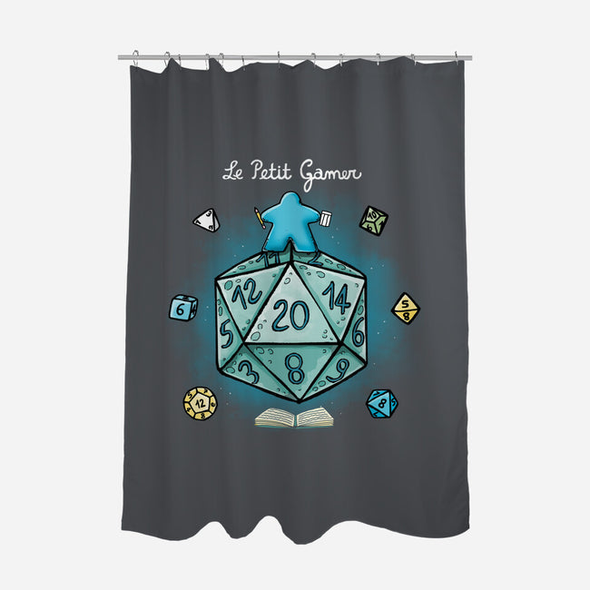Le Petit Gamer-none polyester shower curtain-Vallina84