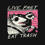 Fast Trash Life-womens racerback tank-vp021