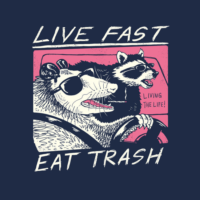 Fast Trash Life-womens v-neck tee-vp021