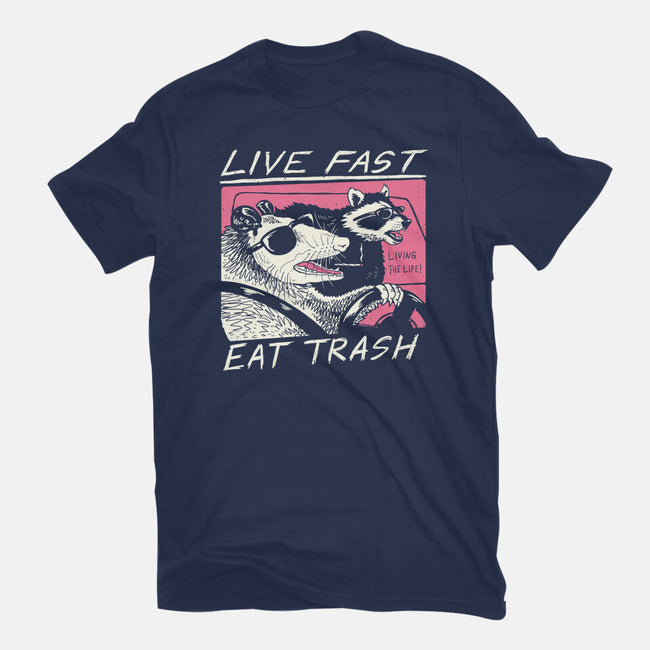 Fast Trash Life-womens basic tee-vp021