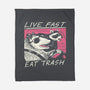 Fast Trash Life-none fleece blanket-vp021