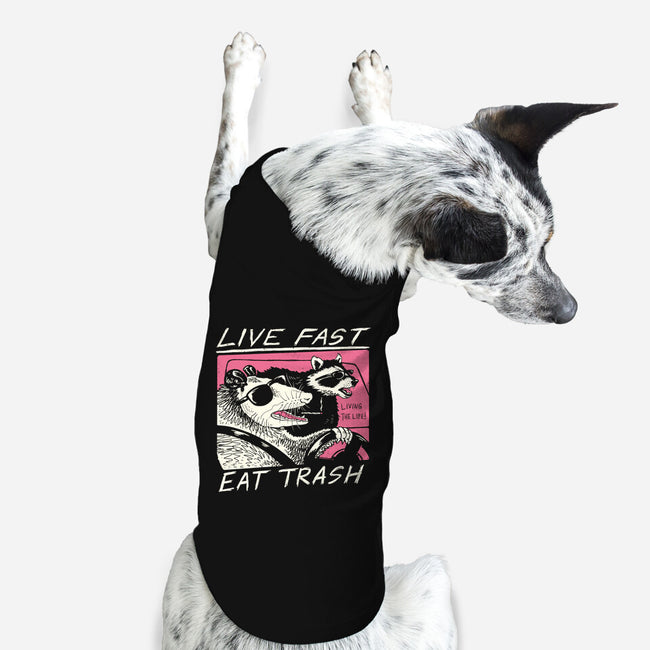 Fast Trash Life-dog basic pet tank-vp021