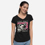 Fast Trash Life-womens v-neck tee-vp021