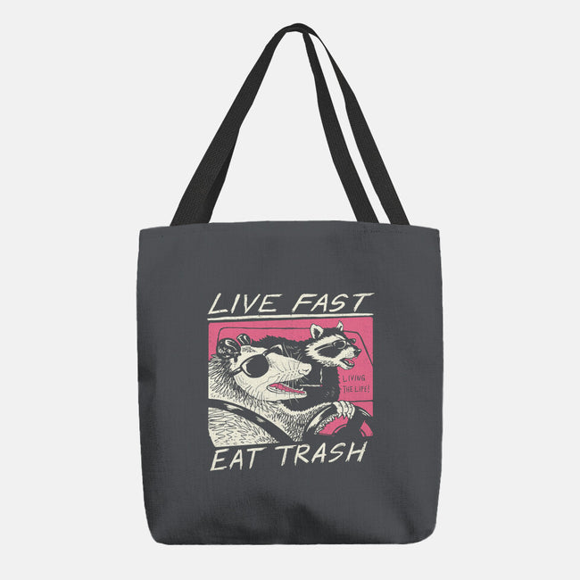 Fast Trash Life-none basic tote-vp021