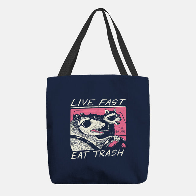 Fast Trash Life-none basic tote-vp021