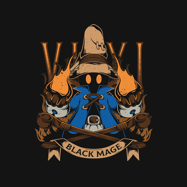 Black Mage-none stretched canvas-Alundrart